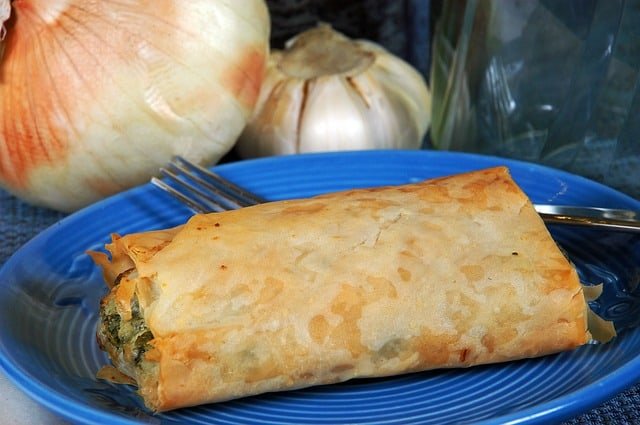 Delicious spinach pie 