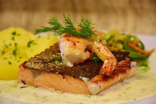 eating salmon is good for your skin