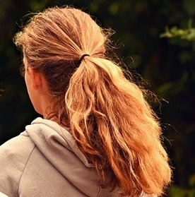 fluffy ponytail