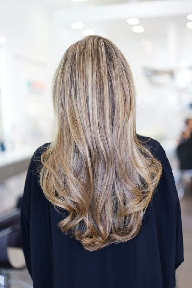 Balayage hair color for 40s
